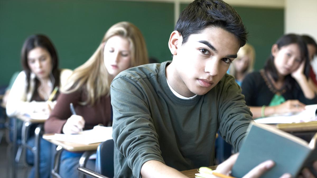 Foto van kinderen in klas