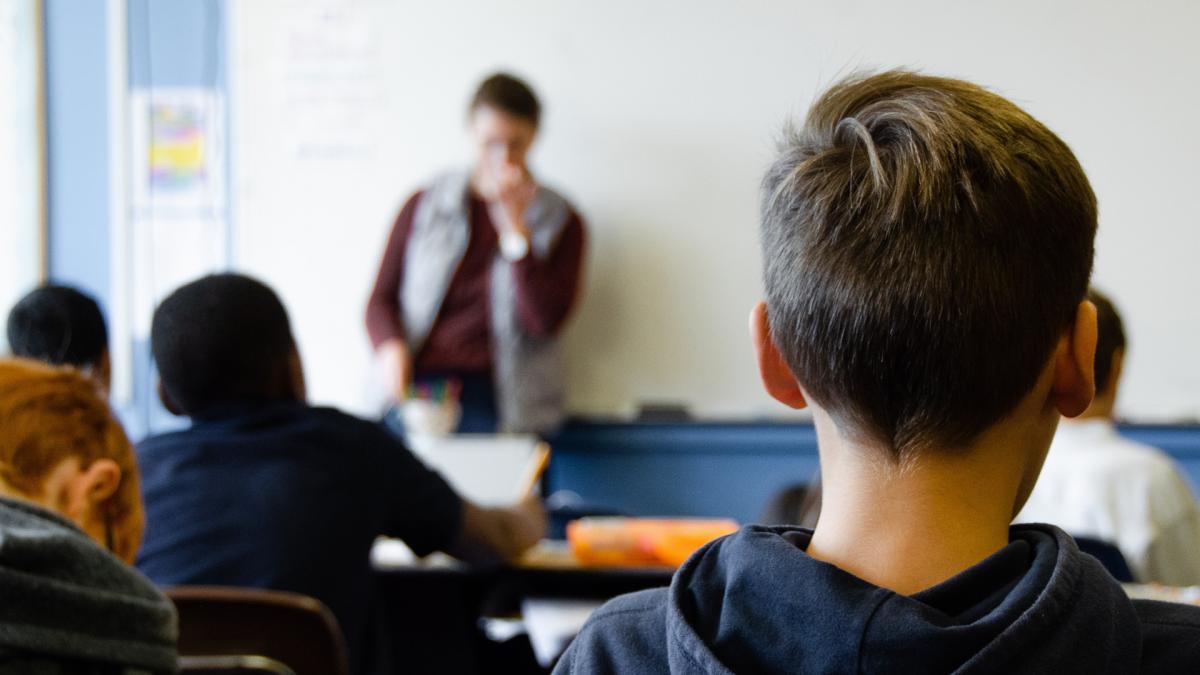 Foto van kinderen in klas