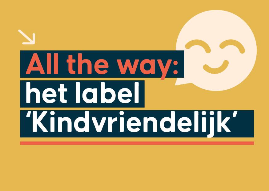 Lokaal Beleid postkaart 7  label kindvriendelijk