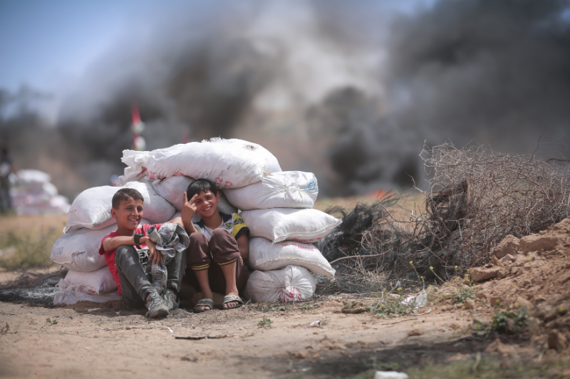 Kinderen in oorlog in Gaza