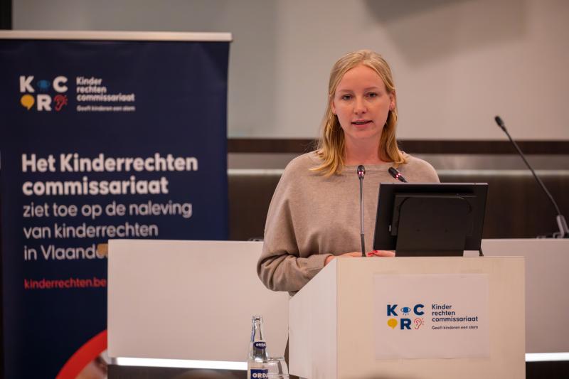 Vlaams minister van Jeugd Melissa Depraetere