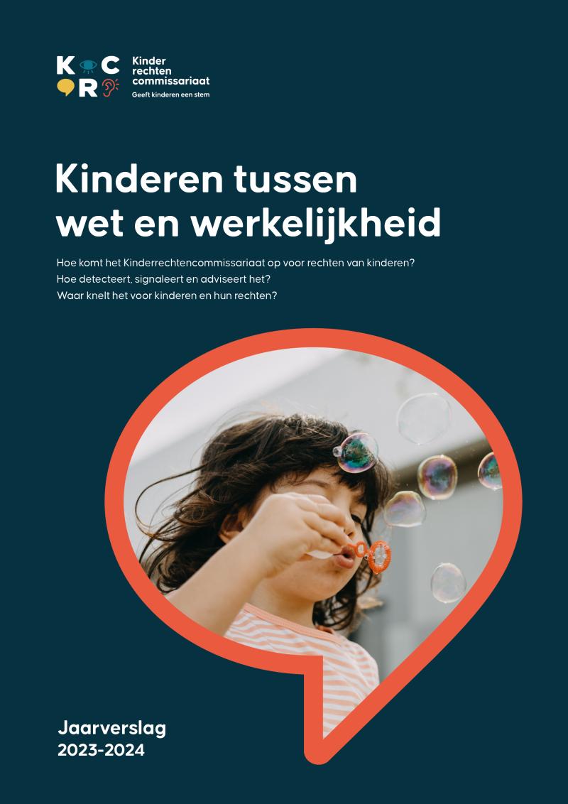 Jaarverslag 2023-2024 Kinderrechtencommissariaat_Cover