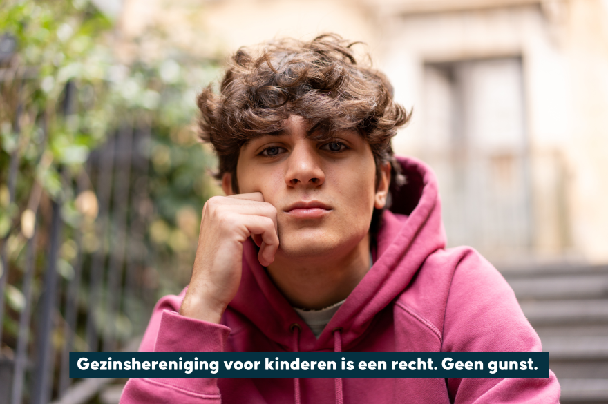 Gezinshereniging voor kinderen is een recht. Geen gunst. 