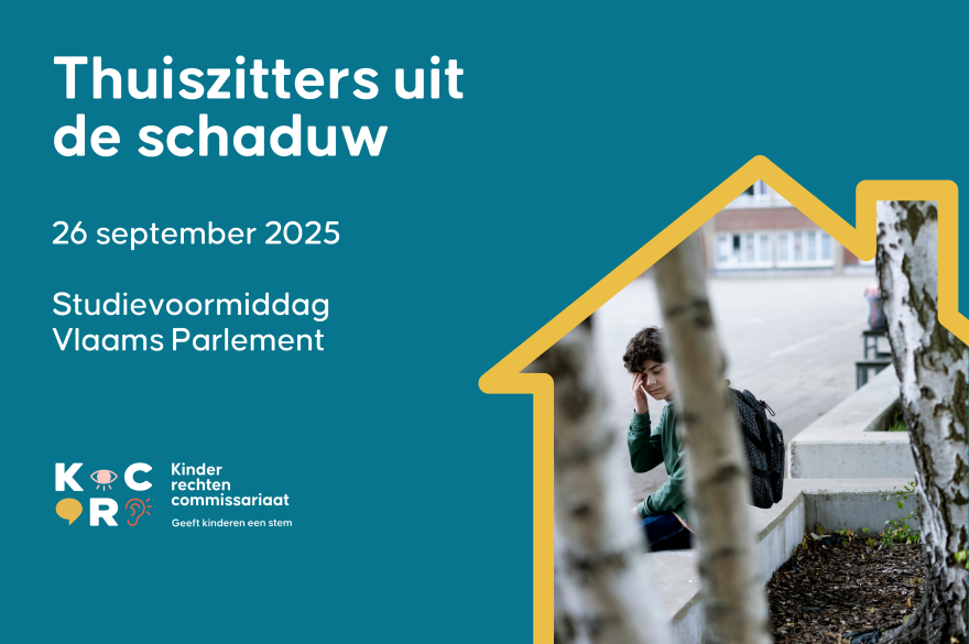 Thuiszitters uit de schaduw. 26 september 2025, studievoormiddag Vlaams Parlement