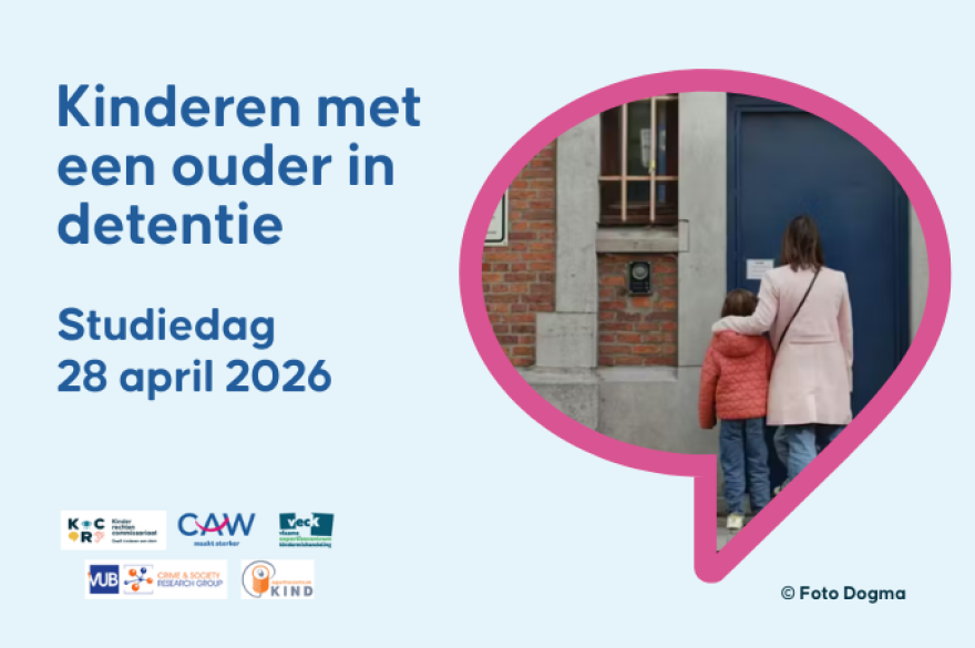 Kinderen met een ouder in detentie. Studiedag 28 april 2026.
