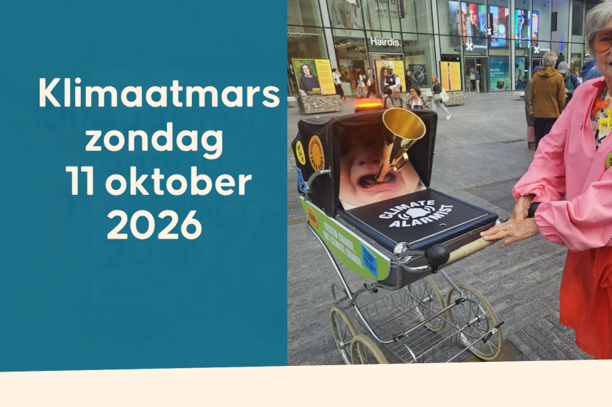 Klimaatmars zondag  11 oktober 2026
